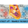 The Paris street art : the frescoes of the 13th in French